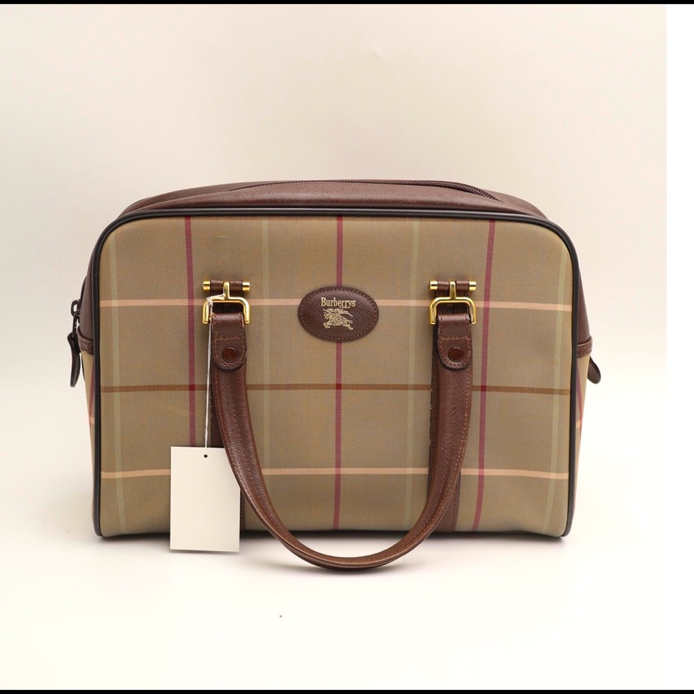 Authentic Burberry Novacheck Handbag